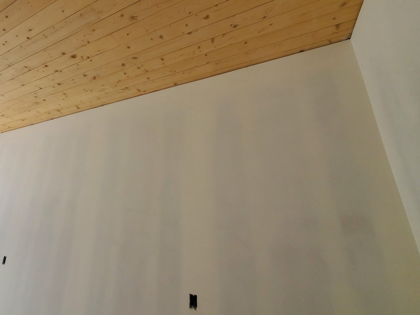 finished Sanded wall